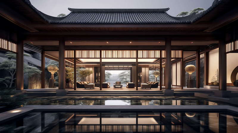 图片[33]-全球设计案例智能库_OJBKAI.COM中式酒店大堂Midjourney灵感图库-_设计智库－全球设计案例智能库_OJBKAI.COM-全球设计案例智能库_OJBKAI.COM设计智库