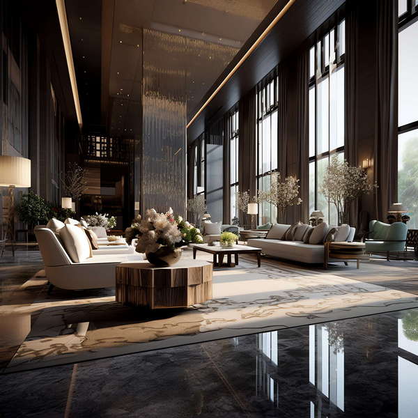 图片[23]-全球设计案例智能库_OJBKAI.COM新中式酒店大堂Midjourney灵感图库-_设计智库－全球设计案例智能库_OJBKAI.COM-全球设计案例智能库_OJBKAI.COM设计智库