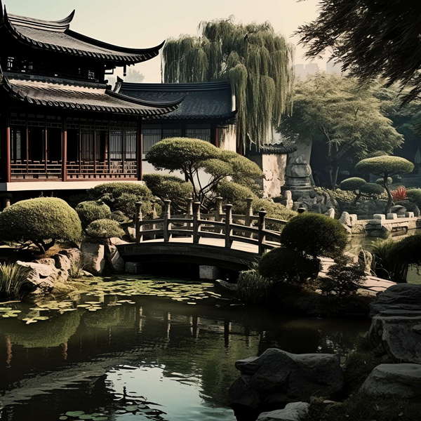 图片[18]-全球设计案例智能库_OJBKAI.COM中式别墅庭院Midjourney灵感图库-_设计智库－全球设计案例智能库_OJBKAI.COM-全球设计案例智能库_OJBKAI.COM设计智库