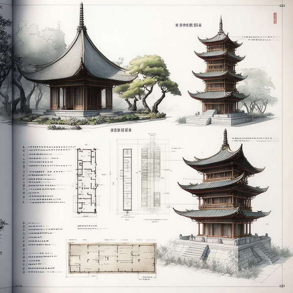 图片[14]-全球设计案例智能库_OJBKAI.COM古建筑透视图Midjourney灵感图库-_设计智库－全球设计案例智能库_OJBKAI.COM-全球设计案例智能库_OJBKAI.COM设计智库