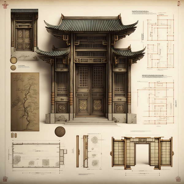 图片[22]-全球设计案例智能库_OJBKAI.COM古建设计手稿Midjourney灵感图库-_设计智库－全球设计案例智能库_OJBKAI.COM-全球设计案例智能库_OJBKAI.COM设计智库