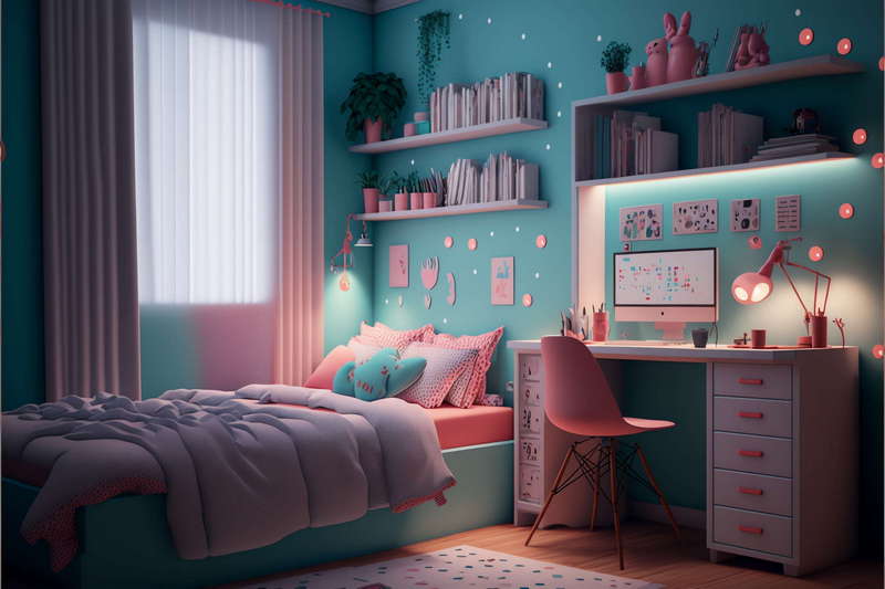 图片[6]-全球设计案例智能库_OJBKAI.COM色彩童趣女孩房4_Midjourney灵感图库-设计智库－全球设计案例智能库_OJBKAI.COM-全球设计案例智能库_OJBKAI.COM设计智库