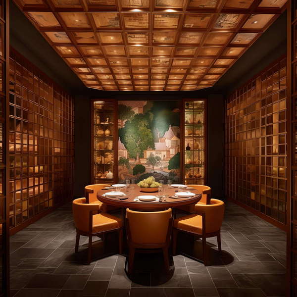 图片[14]-全球设计案例智能库_OJBKAI.COM新中式中餐厅设计Midjourney灵感图库-_设计智库－全球设计案例智能库_OJBKAI.COM-全球设计案例智能库_OJBKAI.COM设计智库