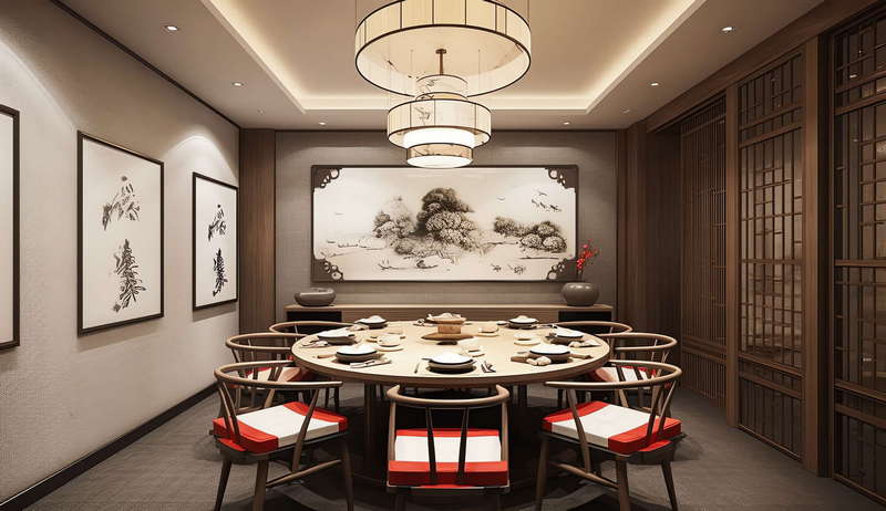 图片[33]-全球设计案例智能库_OJBKAI.COM包厢包间中式餐厅Midjourney灵感图库-_设计智库－全球设计案例智能库_OJBKAI.COM-全球设计案例智能库_OJBKAI.COM设计智库