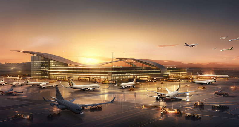 图片[2]-全球设计案例智能库_OJBKAI.COM科技未来感机场_Midjourney灵感图库-_设计智库－全球设计案例智能库_OJBKAI.COM-全球设计案例智能库_OJBKAI.COM设计智库