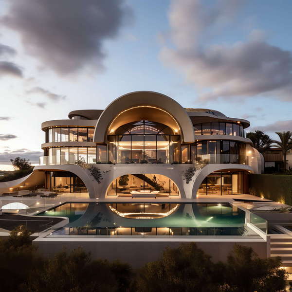 图片[6]-全球设计案例智能库_OJBKAI.COM别墅建筑外观Midjourney灵感图库-_设计智库－全球设计案例智能库_OJBKAI.COM-全球设计案例智能库_OJBKAI.COM设计智库