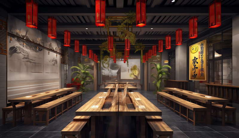 图片[6]-全球设计案例智能库_OJBKAI.COM中式火锅店Midjourney灵感图库-_设计智库－全球设计案例智能库_OJBKAI.COM-全球设计案例智能库_OJBKAI.COM设计智库