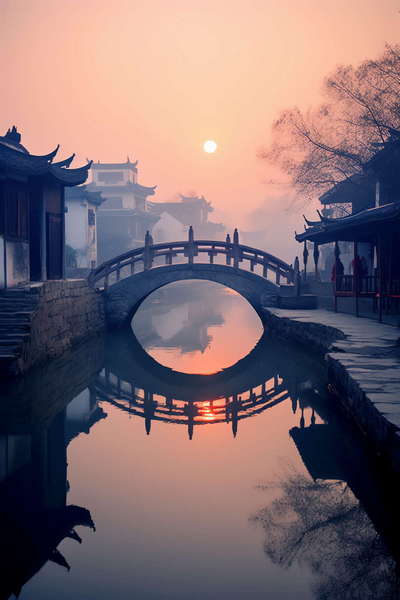 图片[44]-全球设计案例智能库_OJBKAI.COM意境江南小镇Midjourney灵感图库-_设计智库－全球设计案例智能库_OJBKAI.COM-全球设计案例智能库_OJBKAI.COM设计智库