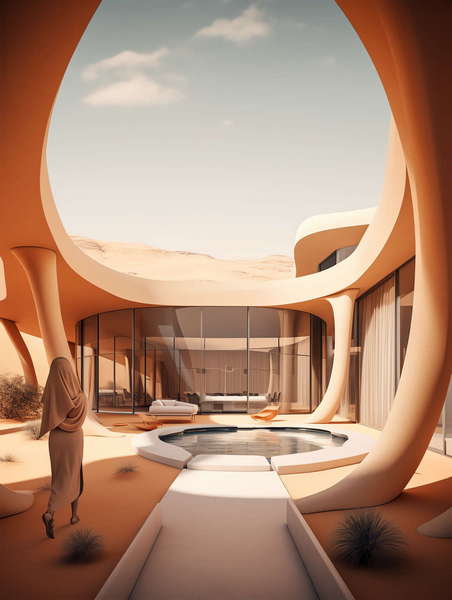 图片[11]-全球设计案例智能库_OJBKAI.COM现代艺术酒店建筑外观Midjourney灵感图库-_设计智库－全球设计案例智能库_OJBKAI.COM-全球设计案例智能库_OJBKAI.COM设计智库