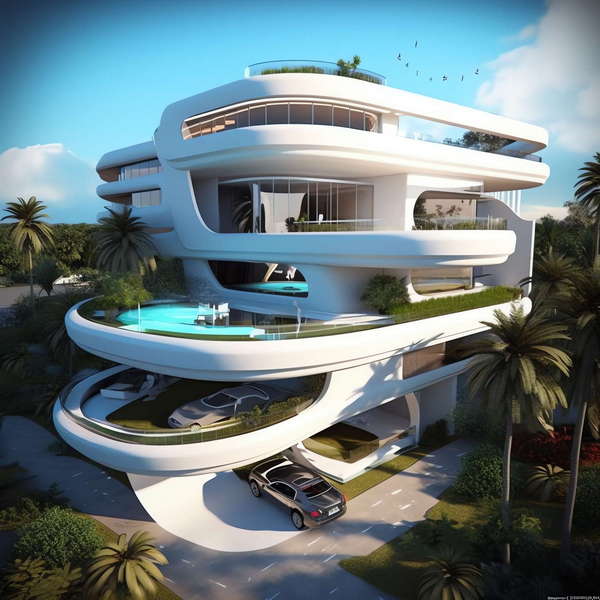 图片[18]-全球设计案例智能库_OJBKAI.COM泳池别墅外观未来科技感Midjourney灵感图库-_设计智库－全球设计案例智能库_OJBKAI.COM-全球设计案例智能库_OJBKAI.COM设计智库