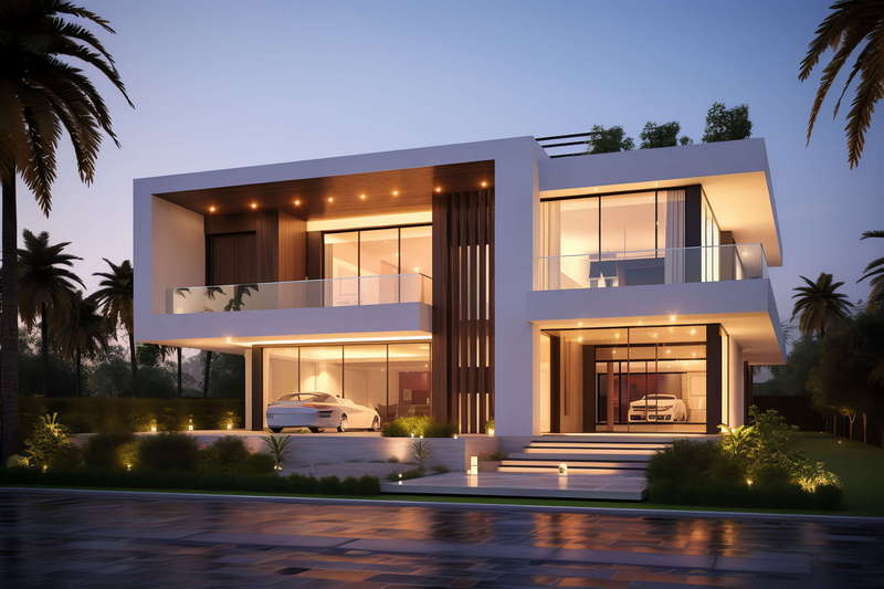 图片[18]-全球设计案例智能库_OJBKAI.COM极简风豪宅别墅外观Midjourney灵感图库-_设计智库－全球设计案例智能库_OJBKAI.COM-全球设计案例智能库_OJBKAI.COM设计智库