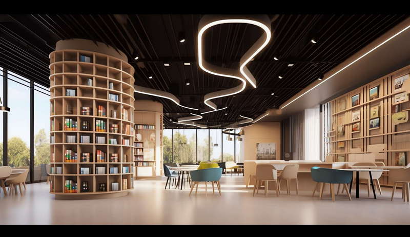 图片[10]-全球设计案例智能库_OJBKAI.COM原木艺术图书馆书店Midjourney灵感图库-_设计智库－全球设计案例智能库_OJBKAI.COM-全球设计案例智能库_OJBKAI.COM设计智库