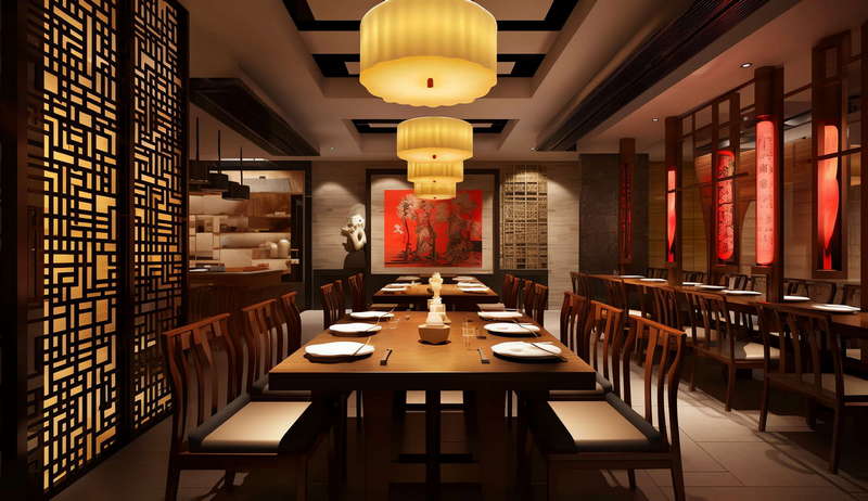图片[18]-全球设计案例智能库_OJBKAI.COM新中式餐饮空间Midjourney灵感图库-_设计智库－全球设计案例智能库_OJBKAI.COM-全球设计案例智能库_OJBKAI.COM设计智库