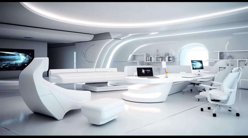 图片[30]-全球设计案例智能库_OJBKAI.COM科幻，未来，办公空间Midjourney灵感图库-_设计智库－全球设计案例智能库_OJBKAI.COM-全球设计案例智能库_OJBKAI.COM设计智库