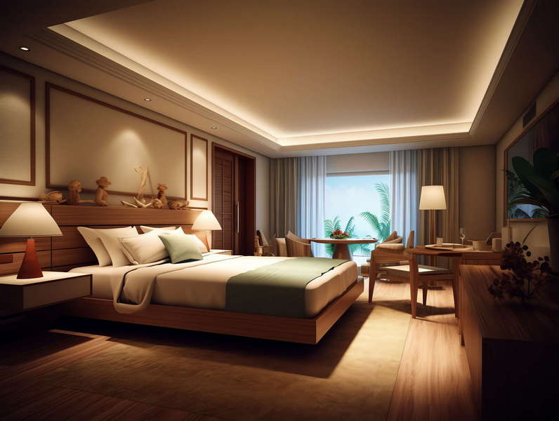 图片[27]-全球设计案例智能库_OJBKAI.COM新中式酒店客房Midjourney灵感图库-_设计智库－全球设计案例智能库_OJBKAI.COM-全球设计案例智能库_OJBKAI.COM设计智库