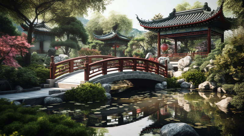 图片[26]-全球设计案例智能库_OJBKAI.COM中式园林Midjourney灵感图库-_设计智库－全球设计案例智能库_OJBKAI.COM-全球设计案例智能库_OJBKAI.COM设计智库