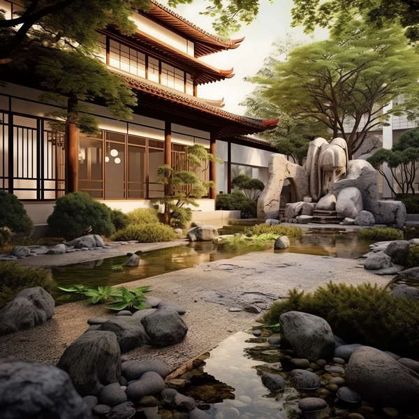 图片[17]-全球设计案例智能库_OJBKAI.COM中式园林Midjourney灵感图库-_设计智库－全球设计案例智能库_OJBKAI.COM-全球设计案例智能库_OJBKAI.COM设计智库