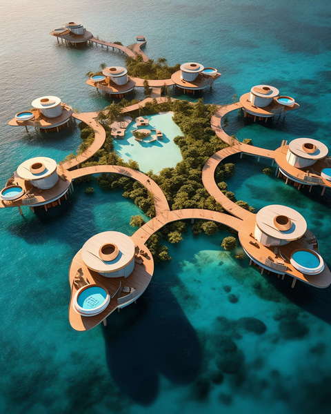 图片[11]-全球设计案例智能库_OJBKAI.COM海岛风格酒店Midjourney灵感图库-_设计智库－全球设计案例智能库_OJBKAI.COM-全球设计案例智能库_OJBKAI.COM设计智库