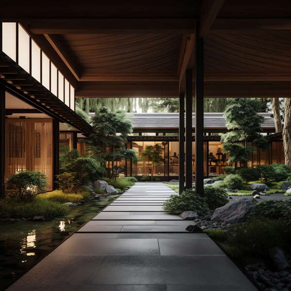 图片[29]-全球设计案例智能库_OJBKAI.COM别墅庭院日式枯山水Midjourney灵感图库-_设计智库－全球设计案例智能库_OJBKAI.COM-全球设计案例智能库_OJBKAI.COM设计智库