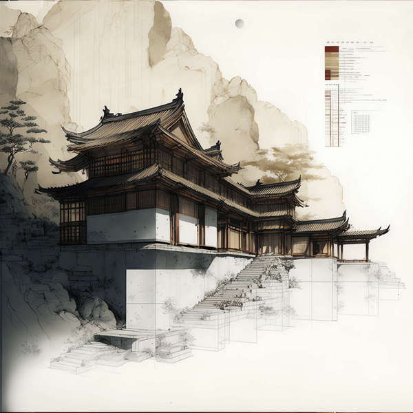 图片[20]-全球设计案例智能库_OJBKAI.COM古建筑透视图Midjourney灵感图库-_设计智库－全球设计案例智能库_OJBKAI.COM-全球设计案例智能库_OJBKAI.COM设计智库