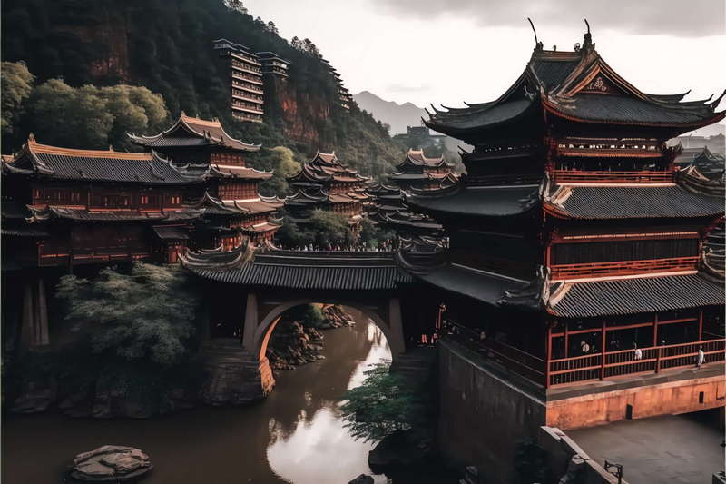 图片[36]-全球设计案例智能库_OJBKAI.COM徽派建筑Midjourney灵感图库-_设计智库－全球设计案例智能库_OJBKAI.COM-全球设计案例智能库_OJBKAI.COM设计智库