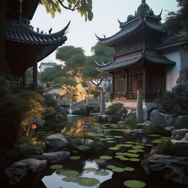 图片[28]-全球设计案例智能库_OJBKAI.COM中式园林Midjourney灵感图库-_设计智库－全球设计案例智能库_OJBKAI.COM-全球设计案例智能库_OJBKAI.COM设计智库