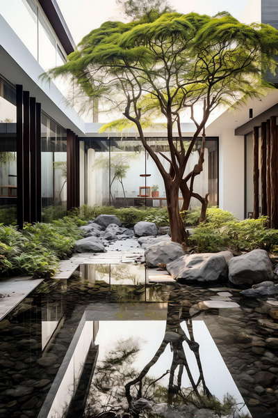 图片[26]-全球设计案例智能库_OJBKAI.COM新中式庭院景观Midjourney灵感图库-_设计智库－全球设计案例智能库_OJBKAI.COM-全球设计案例智能库_OJBKAI.COM设计智库