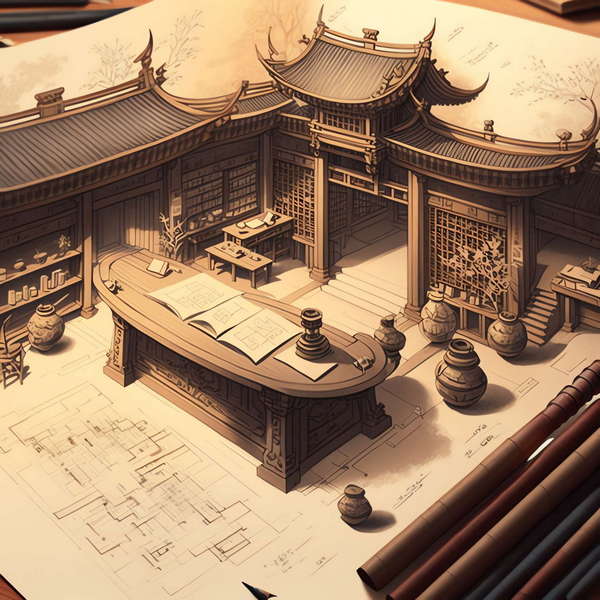 图片[40]-全球设计案例智能库_OJBKAI.COM中式古建筑效果图Midjourney灵感图库-_设计智库－全球设计案例智能库_OJBKAI.COM-全球设计案例智能库_OJBKAI.COM设计智库