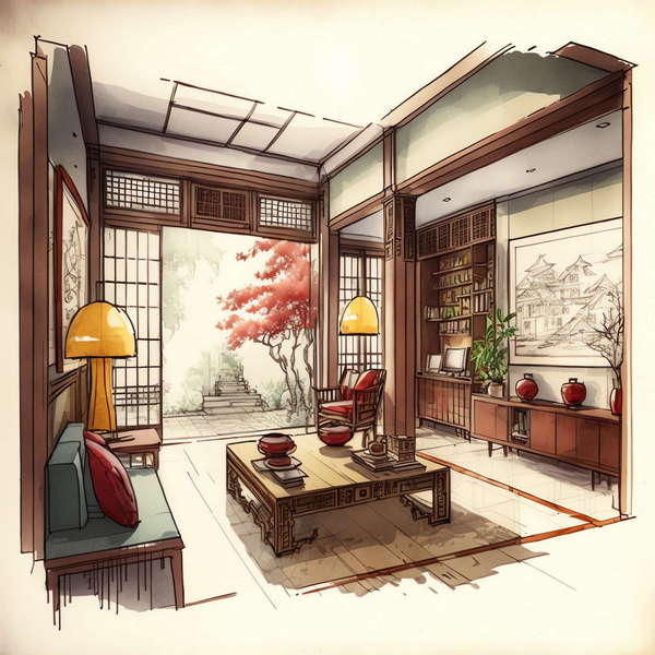 图片[22]-全球设计案例智能库_OJBKAI.COM古建筑透视图Midjourney灵感图库-_设计智库－全球设计案例智能库_OJBKAI.COM-全球设计案例智能库_OJBKAI.COM设计智库