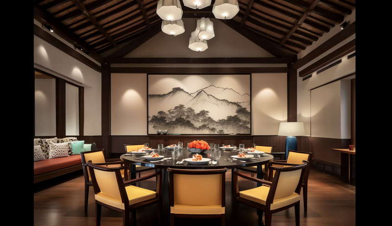 图片[27]-全球设计案例智能库_OJBKAI.COM包厢包间中式餐厅Midjourney灵感图库-_设计智库－全球设计案例智能库_OJBKAI.COM-全球设计案例智能库_OJBKAI.COM设计智库