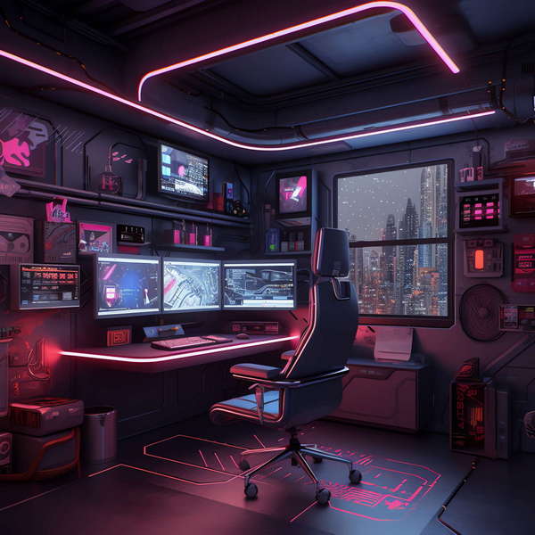 图片[31]-全球设计案例智能库_OJBKAI.COM赛博朋克风霓虹灯设计独立办公室_Midjourney灵感图库-_设计智库－全球设计案例智能库_OJBKAI.COM-全球设计案例智能库_OJBKAI.COM设计智库