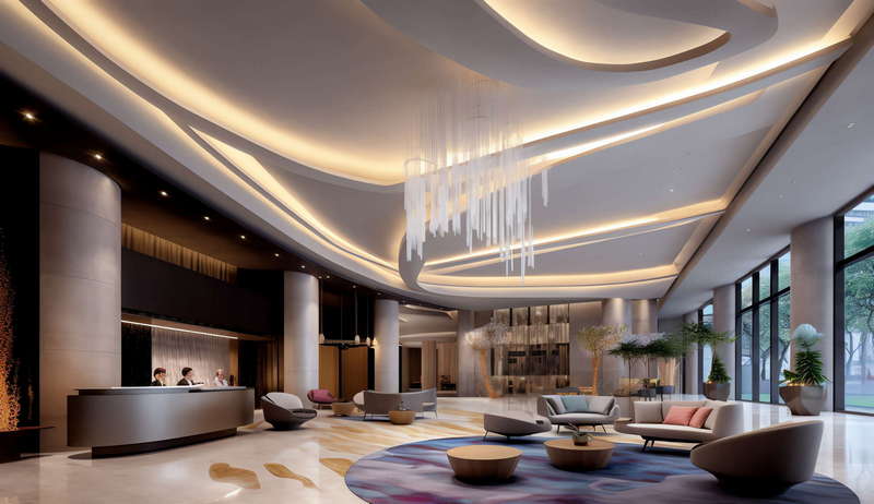 图片[5]-全球设计案例智能库_OJBKAI.COM低调奢华酒店大堂Midjourney灵感图库-_设计智库－全球设计案例智能库_OJBKAI.COM-全球设计案例智能库_OJBKAI.COM设计智库