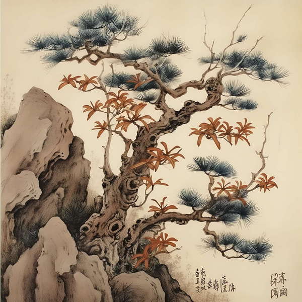 图片[17]-全球设计案例智能库_OJBKAI.COM庭林楼阁山水意境图Midjourney灵感图库-_设计智库－全球设计案例智能库_OJBKAI.COM-全球设计案例智能库_OJBKAI.COM设计智库