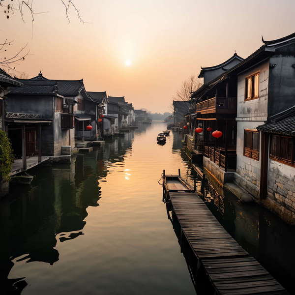 图片[40]-全球设计案例智能库_OJBKAI.COM意境江南小镇Midjourney灵感图库-_设计智库－全球设计案例智能库_OJBKAI.COM-全球设计案例智能库_OJBKAI.COM设计智库