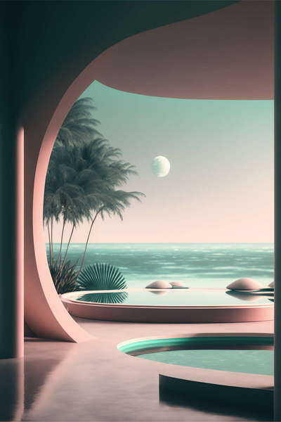 图片[6]-全球设计案例智能库_OJBKAI.COM沙滩泳池撞色别墅Midjourney灵感图库-_设计智库－全球设计案例智能库_OJBKAI.COM-全球设计案例智能库_OJBKAI.COM设计智库