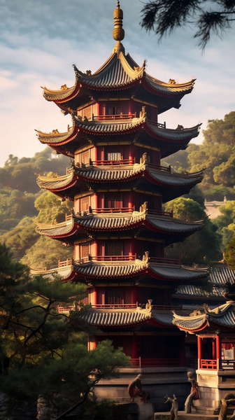 图片[14]-全球设计案例智能库_OJBKAI.COM古建筑寺庙Midjourney灵感图库-_设计智库－全球设计案例智能库_OJBKAI.COM-全球设计案例智能库_OJBKAI.COM设计智库