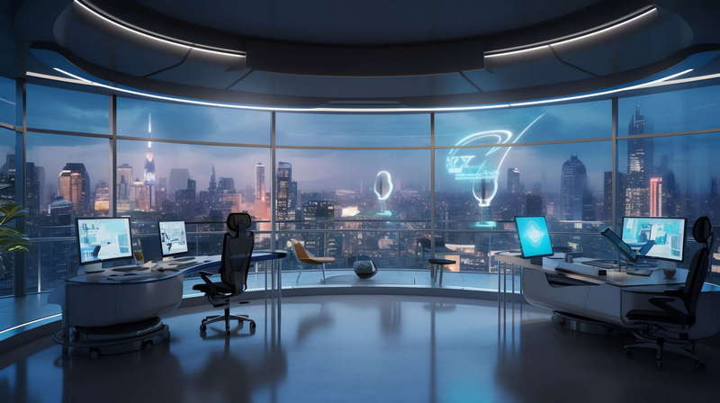 图片[3]-全球设计案例智能库_OJBKAI.COM赛博朋克风霓虹灯设计公共办公区域Midjourney灵感图库-_设计智库－全球设计案例智能库_OJBKAI.COM-全球设计案例智能库_OJBKAI.COM设计智库