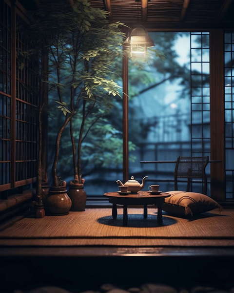 图片[23]-全球设计案例智能库_OJBKAI.COM酒店民宿中式禅意茶室Midjourney灵感图库-_设计智库－全球设计案例智能库_OJBKAI.COM-全球设计案例智能库_OJBKAI.COM设计智库