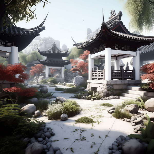 图片[30]-全球设计案例智能库_OJBKAI.COM中式园林Midjourney灵感图库-_设计智库－全球设计案例智能库_OJBKAI.COM-全球设计案例智能库_OJBKAI.COM设计智库