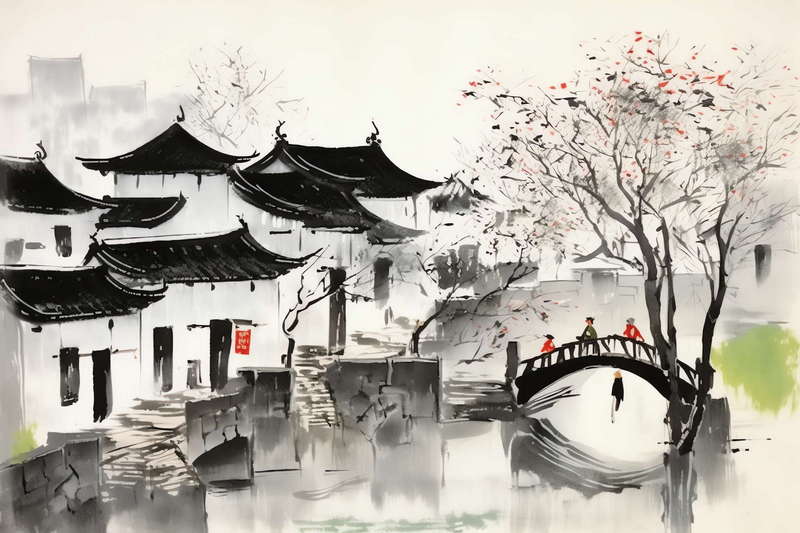 图片[25]-全球设计案例智能库_OJBKAI.COM水墨画Midjourney灵感图库-_设计智库－全球设计案例智能库_OJBKAI.COM-全球设计案例智能库_OJBKAI.COM设计智库