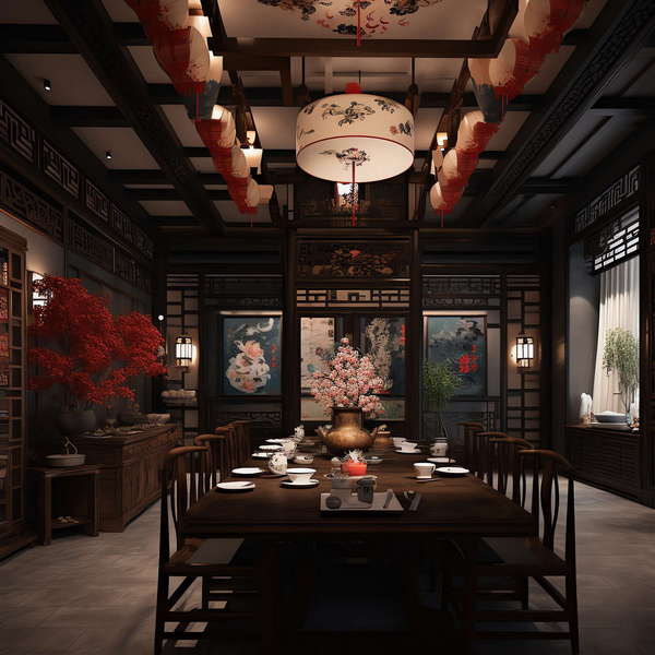 图片[6]-全球设计案例智能库_OJBKAI.COM中式餐厅Midjourney灵感图库-_设计智库－全球设计案例智能库_OJBKAI.COM-全球设计案例智能库_OJBKAI.COM设计智库