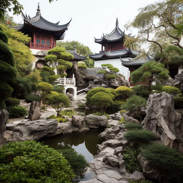 图片[9]-全球设计案例智能库_OJBKAI.COM中式园林Midjourney灵感图库-_设计智库－全球设计案例智能库_OJBKAI.COM-全球设计案例智能库_OJBKAI.COM设计智库