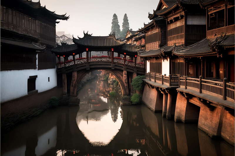 图片[14]-全球设计案例智能库_OJBKAI.COM徽派建筑Midjourney灵感图库-_设计智库－全球设计案例智能库_OJBKAI.COM-全球设计案例智能库_OJBKAI.COM设计智库