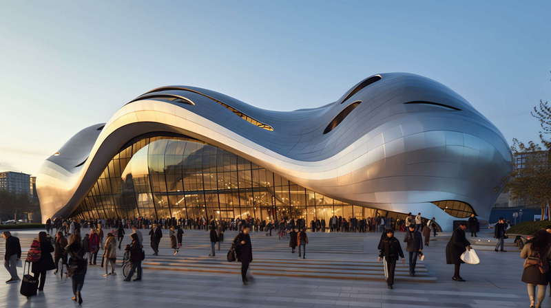 图片[2]-全球设计案例智能库_OJBKAI.COM商业建筑广场Midjourney灵感图库-_设计智库－全球设计案例智能库_OJBKAI.COM-全球设计案例智能库_OJBKAI.COM设计智库