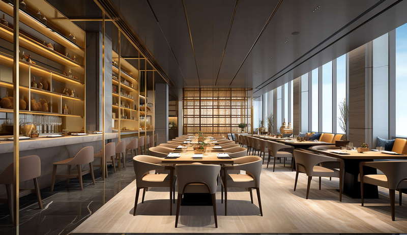 图片[6]-全球设计案例智能库_OJBKAI.COM酒店全日制餐厅Midjourney灵感图库-_设计智库－全球设计案例智能库_OJBKAI.COM-全球设计案例智能库_OJBKAI.COM设计智库