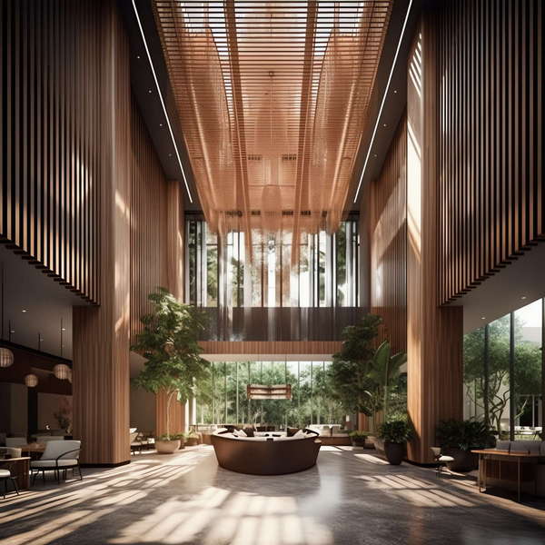 图片[28]-全球设计案例智能库_OJBKAI.COM绿植空间酒店大堂Midjourney灵感图库-_设计智库－全球设计案例智能库_OJBKAI.COM-全球设计案例智能库_OJBKAI.COM设计智库