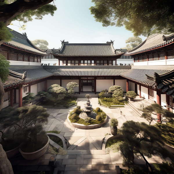 图片[36]-全球设计案例智能库_OJBKAI.COM中式别墅外观Midjourney灵感图库-_设计智库－全球设计案例智能库_OJBKAI.COM-全球设计案例智能库_OJBKAI.COM设计智库