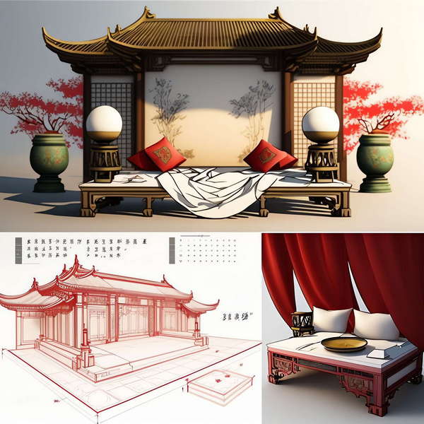 图片[6]-全球设计案例智能库_OJBKAI.COM中式古建筑效果图Midjourney灵感图库-_设计智库－全球设计案例智能库_OJBKAI.COM-全球设计案例智能库_OJBKAI.COM设计智库