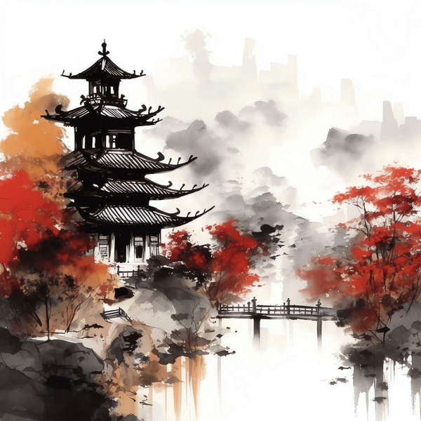 图片[35]-全球设计案例智能库_OJBKAI.COM中国古建草图Midjourney灵感图库-_设计智库－全球设计案例智能库_OJBKAI.COM-全球设计案例智能库_OJBKAI.COM设计智库