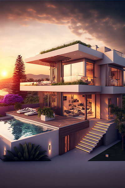 图片[35]-全球设计案例智能库_OJBKAI.COM独栋泳池别墅Midjourney灵感图库-_设计智库－全球设计案例智能库_OJBKAI.COM-全球设计案例智能库_OJBKAI.COM设计智库